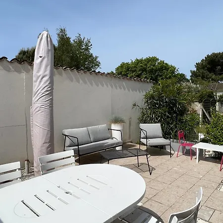 Feriehus Charmante Maison Familiale Grand-Village-Plage